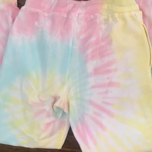 Pastel Tie Dye Joggers - Picture 4 of 5